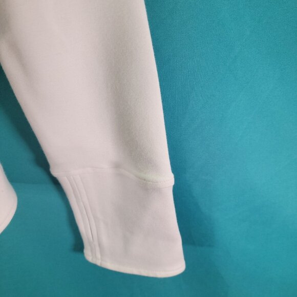 Scottevest SEV The Chloe Glow Hoodie XS White Zip-Up  Jacket With Hood & Pockets - Picture 5 of 14
